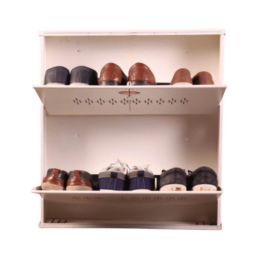 Wall Mount Shoe Rack 2 Step Sai Meher Enterprises