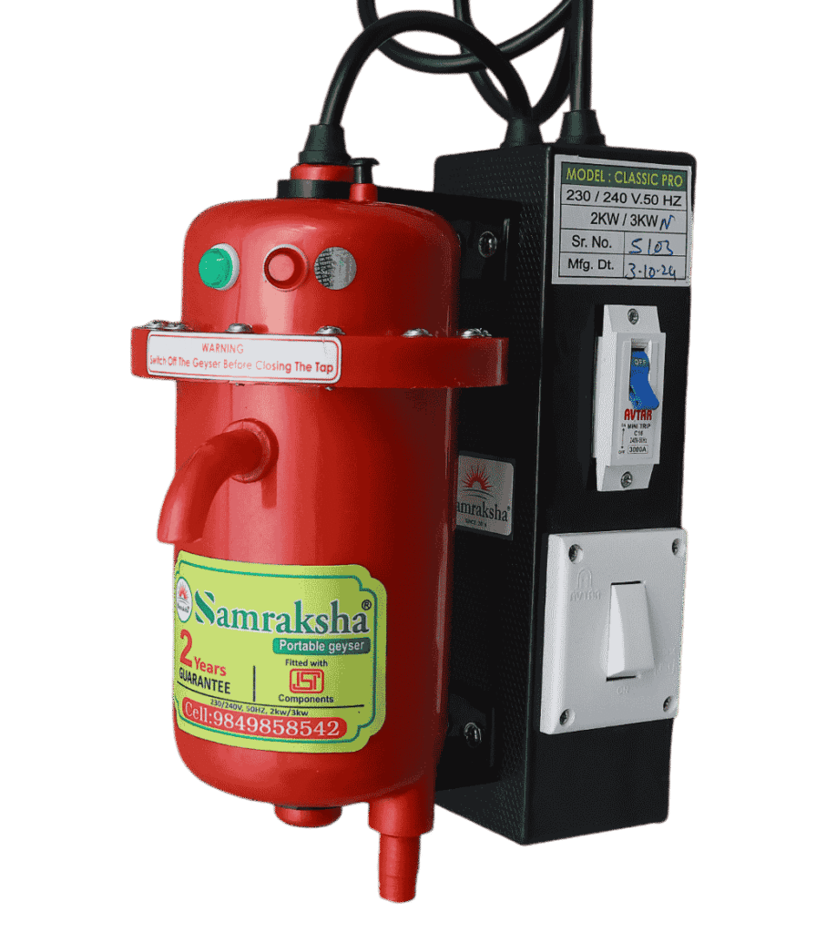 Sai Meher Enterprises Sanraksha Geysers MCB Model
